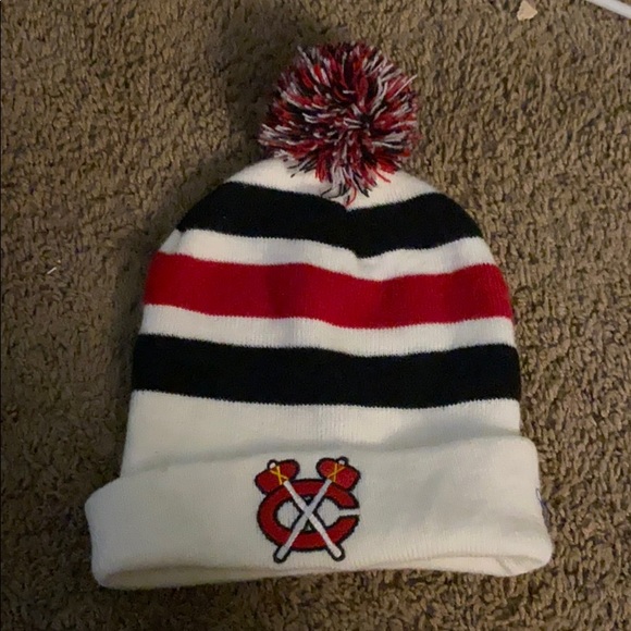Chicago Blackhawks knit hat
